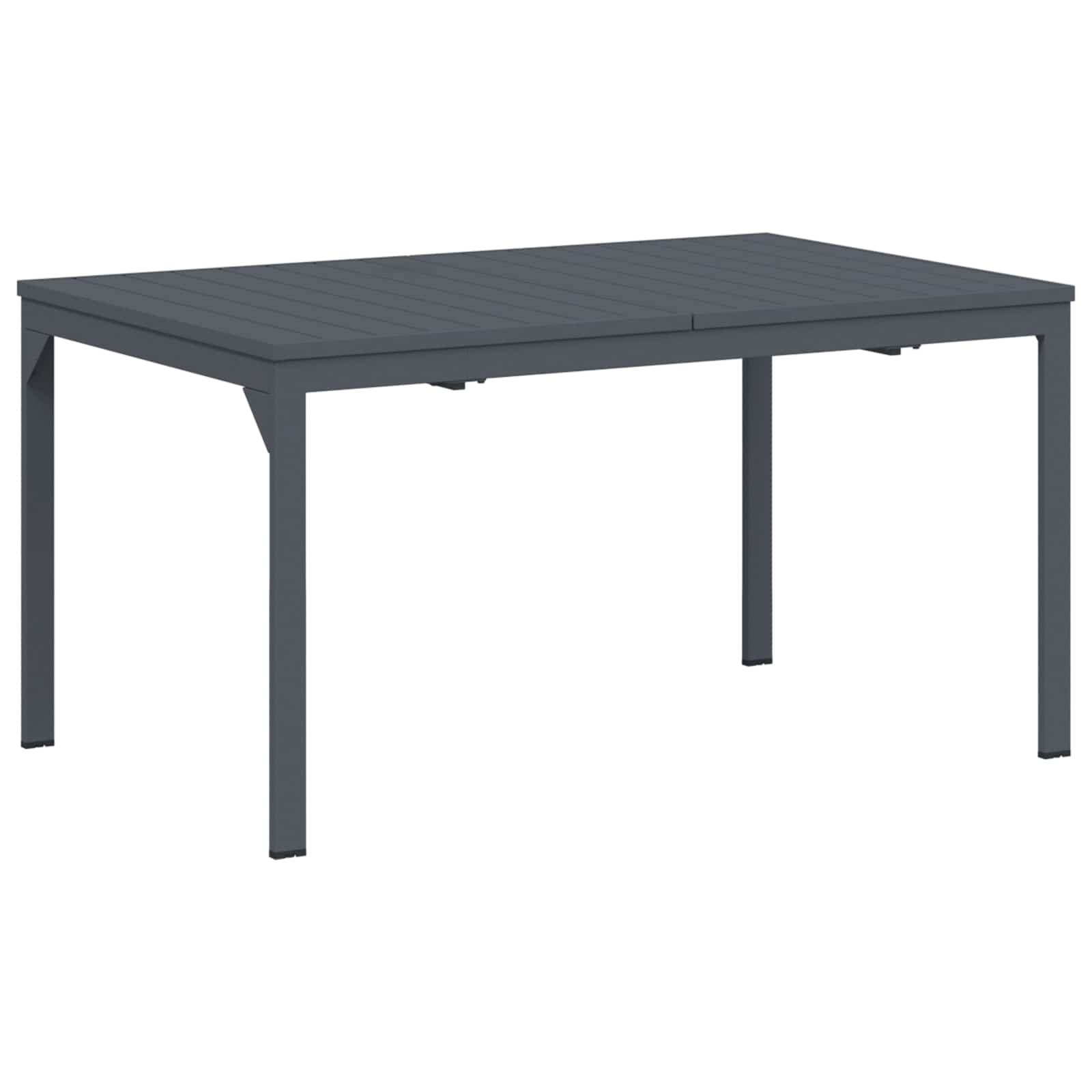 Garten Essgruppe 9 pcs Anthrazit Pulverbeschichteter Stahl
