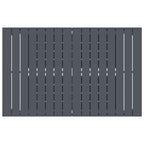 Garten Essgruppe 9 pcs Braun Poly-Rattan