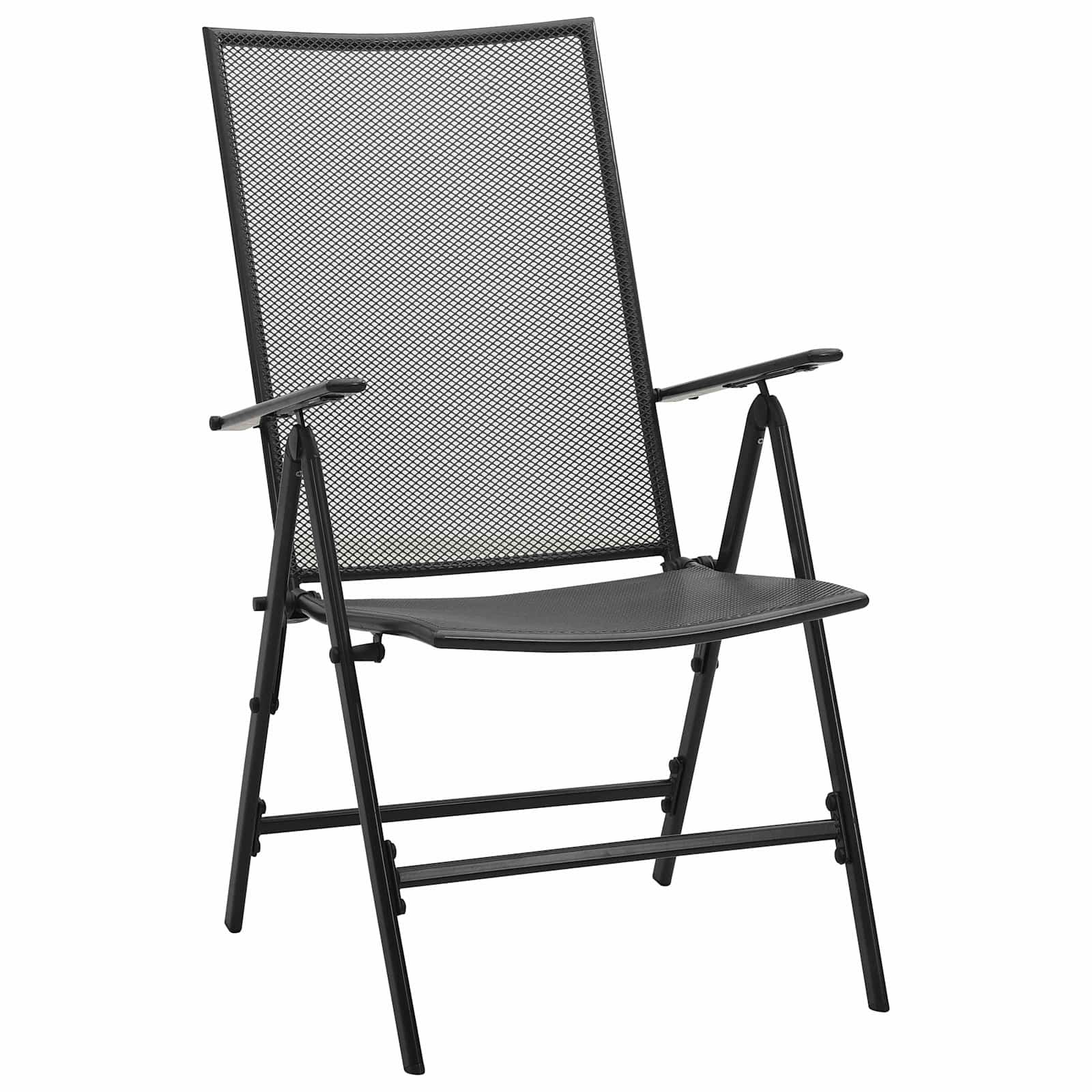 Garten Essgruppe 9 pcs Anthrazit Stahl