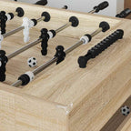 Tischfußballtisch Sonoma-Eiche 146,5 x 74 x 85 cm Holzwerkstoff