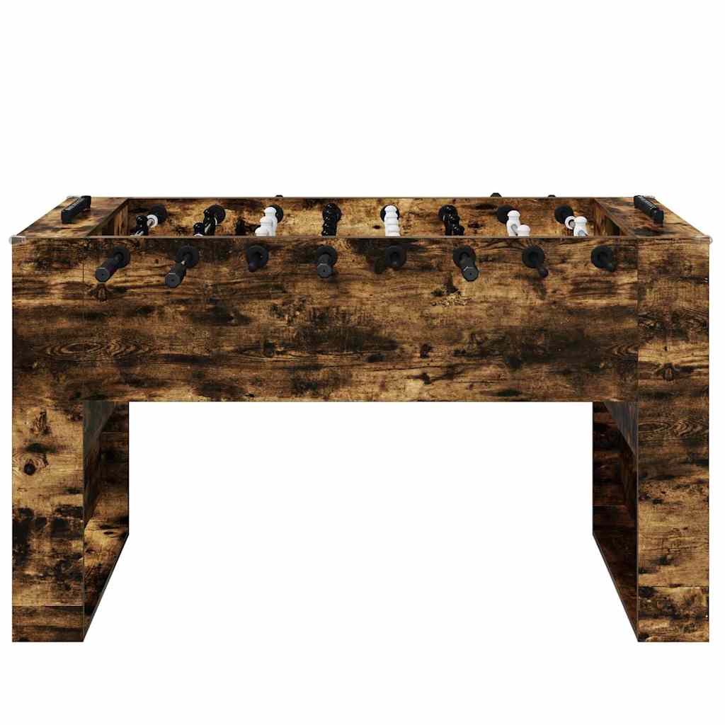 Tischfußballtisch Geräucherte Eiche 146,5 x 74 x 85 cm