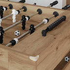 Tischfußballtisch Artisan-Eiche 146,5 x 74 x 85 cm
