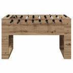 Tischfußballtisch Artisan-Eiche 146,5 x 74 x 85 cm
