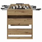 Tischfußballtisch Artisan-Eiche 146,5 x 74 x 85 cm