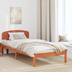 Bettrahmen Wachsbraun 80 x 200 cm Massives Kiefernholz