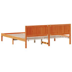 Bettgestell Braun 180 x 200 cm Massivholz Kiefer
