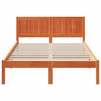 Bettgestell Braun 140 x 190 cm Massivholz Kiefer