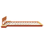 Bettgestell Braun 160 x 200 cm Holz