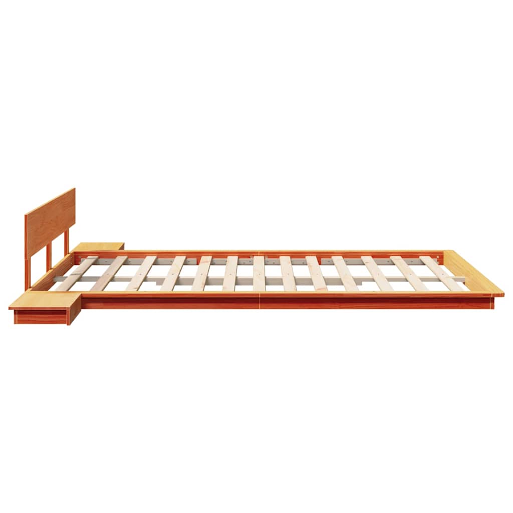 Bettgestell Braun 160 x 200 cm Holz