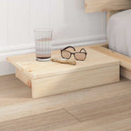 Bettgestell Braun 150 x 200 cm Holz