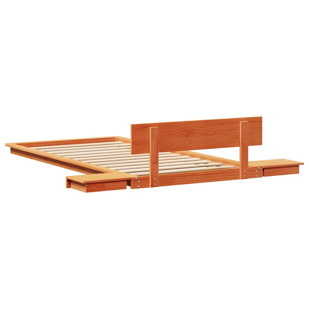 Bettgestell Braun 100 x 200 cm Holz