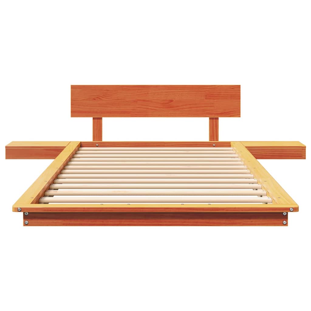 Bettgestell Braun 100 x 200 cm Holz