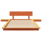 Bettgestell Braun 90 x 200 cm Holz