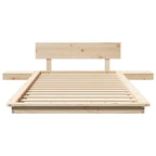 Bettgestell Braun 80 x 200 cm Holz