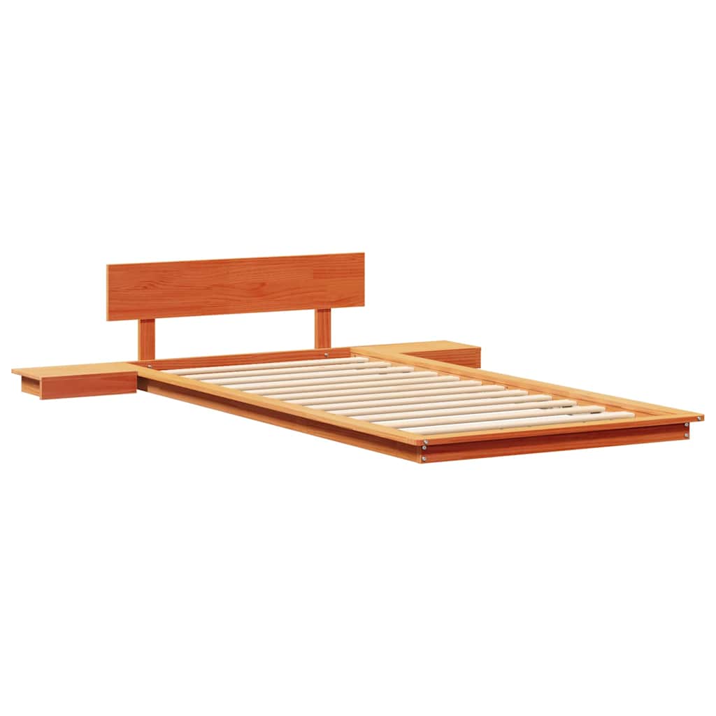 Bettgestell Braun 80 x 200 cm Holz
