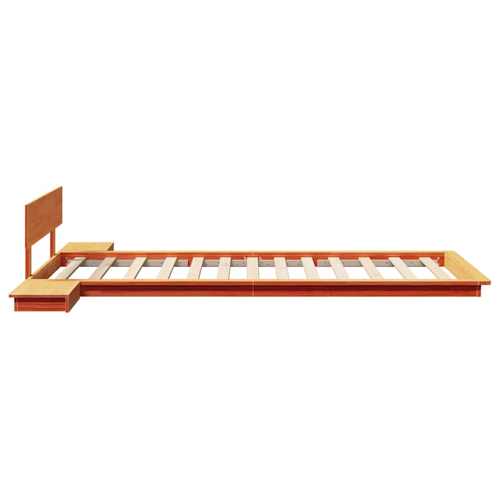 Bettgestell Braun 80 x 200 cm Holz