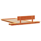 Bettgestell Braun 90 x 190 cm Holz