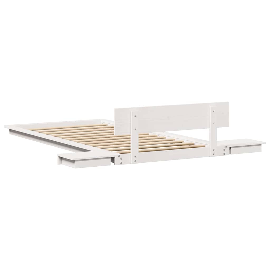 Bettgestell Braun 75 x 190 cm Holz