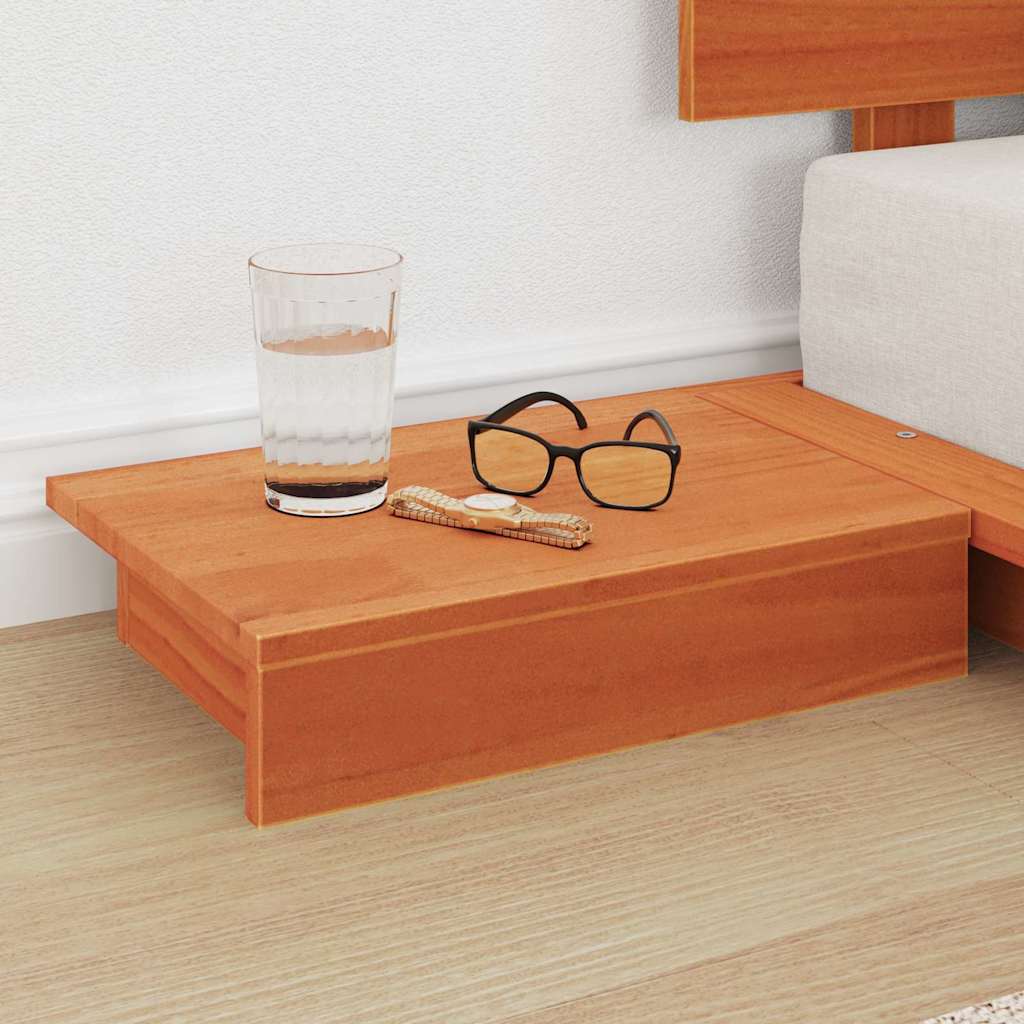 Bettgestell Braun 75 x 190 cm Holz