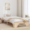 Bettrahmen Natur 80 x 200 cm Massives Kiefernholz