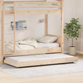 Bettgestell Braun 80 x 200 cm Massivholz Kiefer
