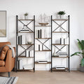 Bücherregal Sonoma-Eiche 156 x 25 x 167 cm Holzwerkstoff