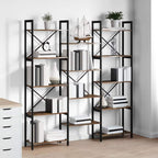 Bücherregal Sonoma-Eiche 156 x 25 x 167 cm Holzwerkstoff