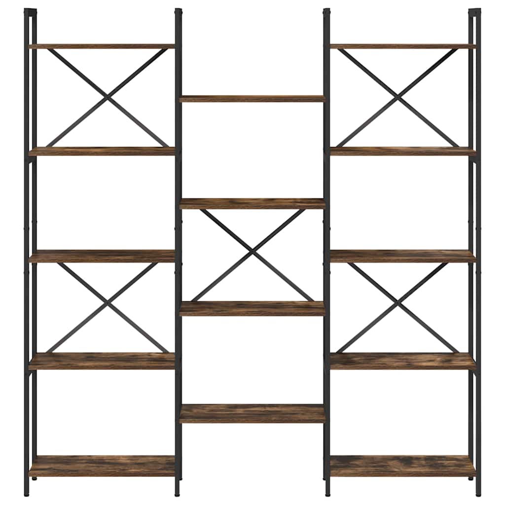 Bücherregal Sonoma-Eiche 156 x 25 x 167 cm Holzwerkstoff