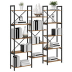 Bücherregal Altholz 156 x 25 x 167 cm Holzwerkstoff