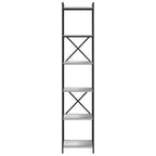 Bücherregal Grau Sonoma 40 x 30 x 189,5 cm Holzwerkstoff