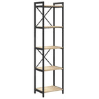 Bücherregal Sonoma-Eiche 40 x 30 x 155 cm Holzwerkstoff