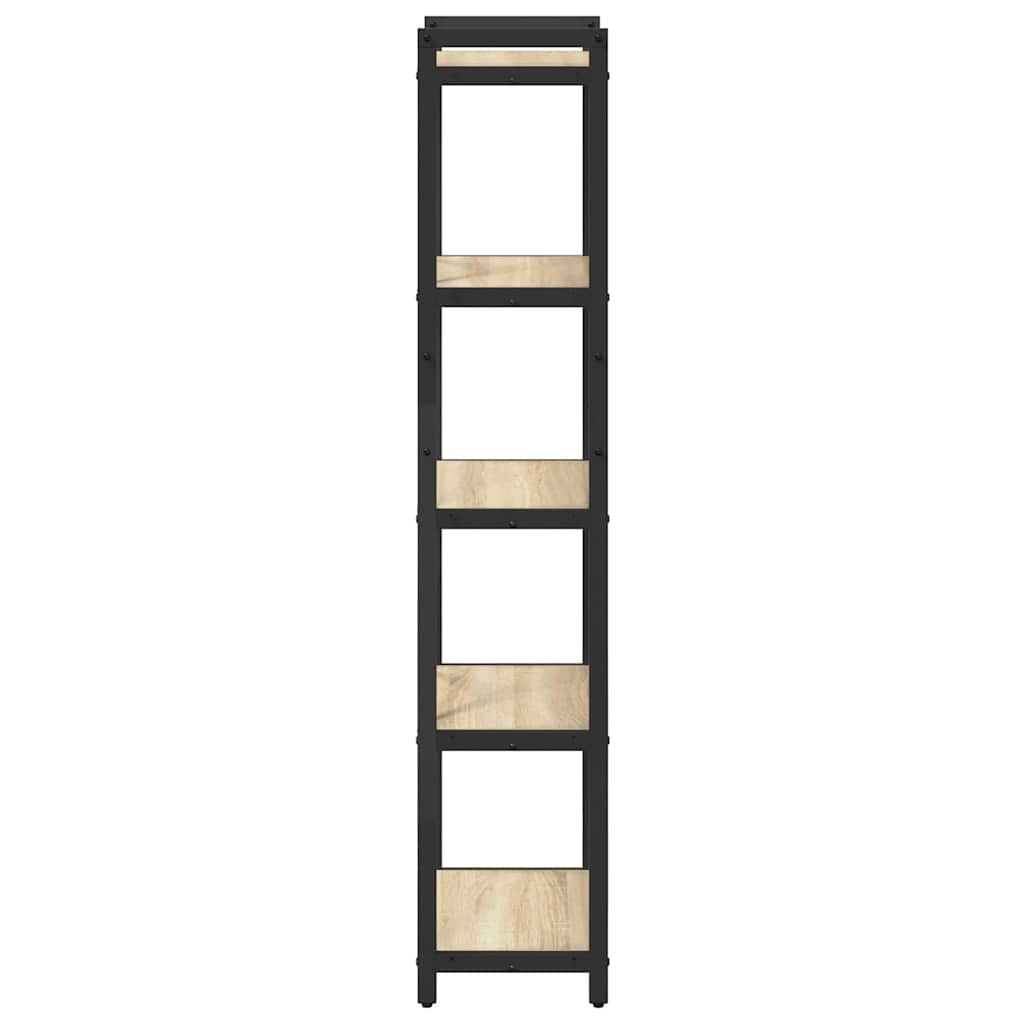 Bücherregal Sonoma-Eiche 40 x 30 x 155 cm Holzwerkstoff