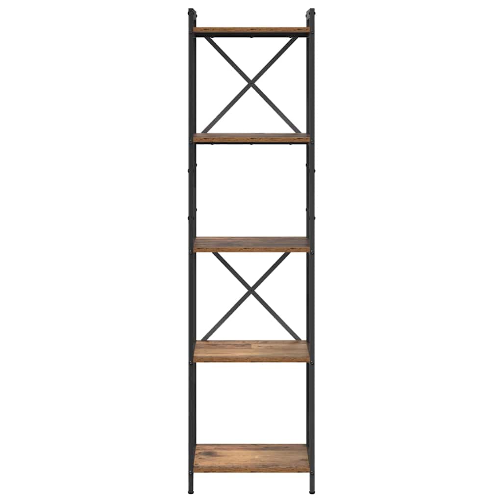 Bücherregal Altholz 40 x 30 x 155 cm Holzwerkstoff