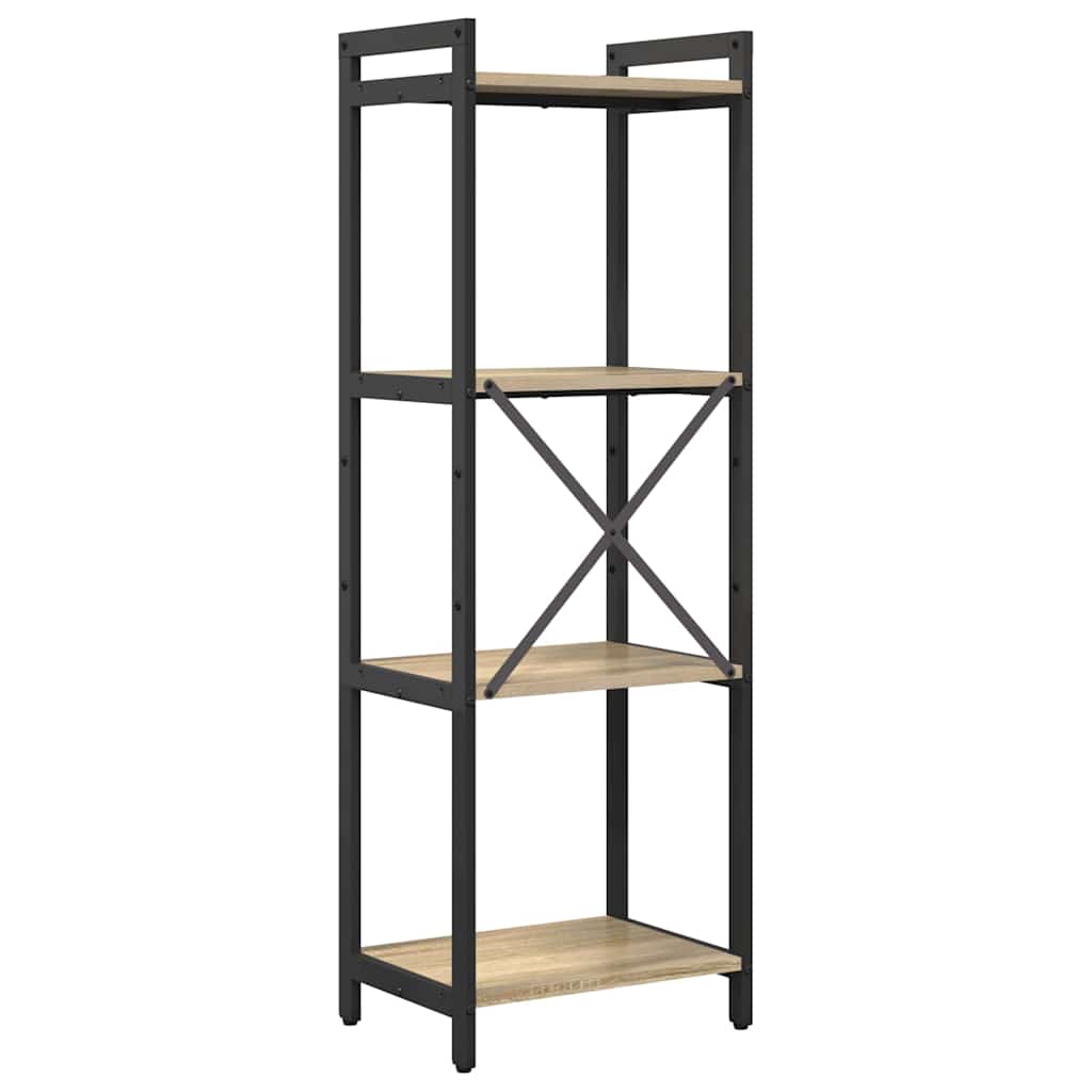 Bücherregal Sonoma-Eiche 40 x 30 x 119 cm Holzwerkstoff
