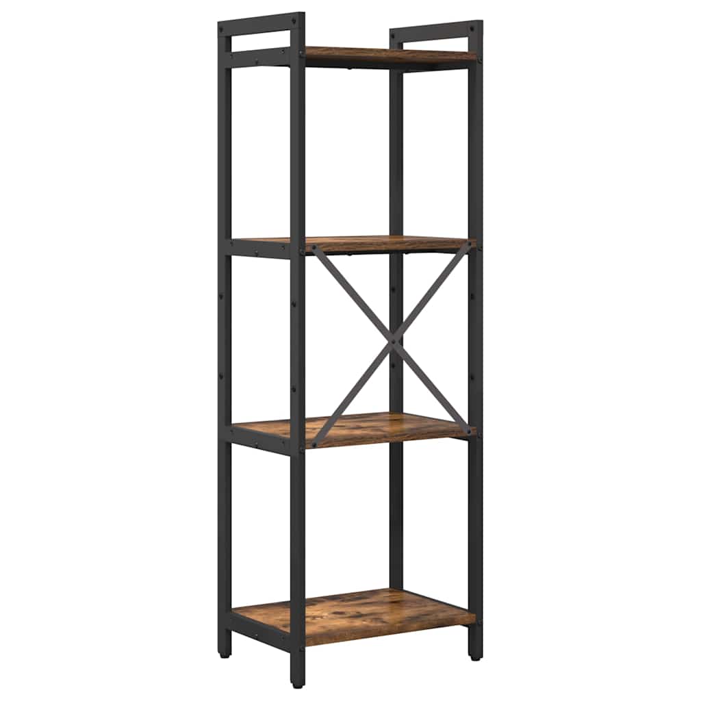 Bücherregal Geräucherte Eiche 40 x 30 x 119 cm Holzwerkstoff
