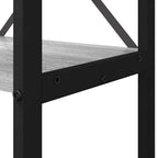 Bücherregal Grau Sonoma 40 x 30 x 119 cm Holzwerkstoff