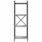Bücherregal Grau Sonoma 40 x 30 x 119 cm Holzwerkstoff