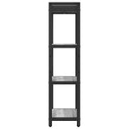Bücherregal Grau Sonoma 40 x 30 x 119 cm Holzwerkstoff