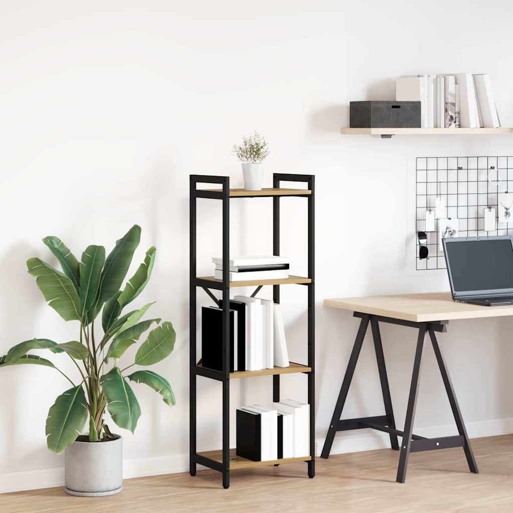 Bücherregal Artisan-Eiche 40 x 30 x 119 cm Holzwerkstoff