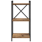Bücherregal Altholz 40 x 30 x 85 cm Holzwerkstoff