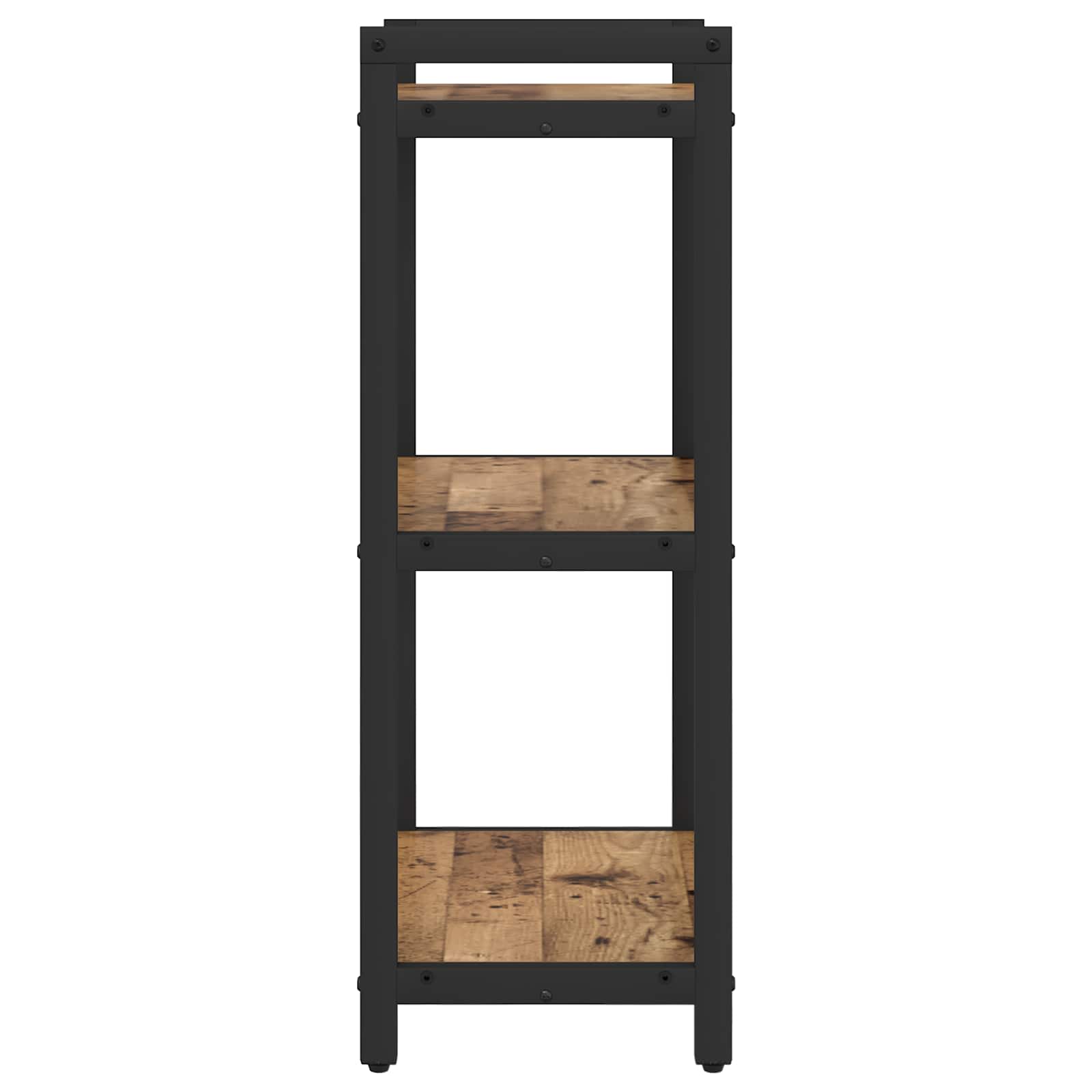 Bücherregal Altholz 40 x 30 x 85 cm Holzwerkstoff