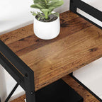 Bücherregal Altholz 40 x 30 x 50 cm Holzwerkstoff