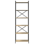 Bücherregal Sonoma-Eiche 60 x 30 x 189,5 cm Holzwerkstoff
