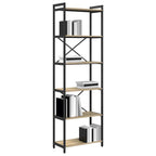 Bücherregal Sonoma-Eiche 60 x 30 x 189,5 cm Holzwerkstoff