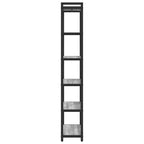 Bücherregal Grau Sonoma 60 x 30 x 189,5 cm Holzwerkstoff