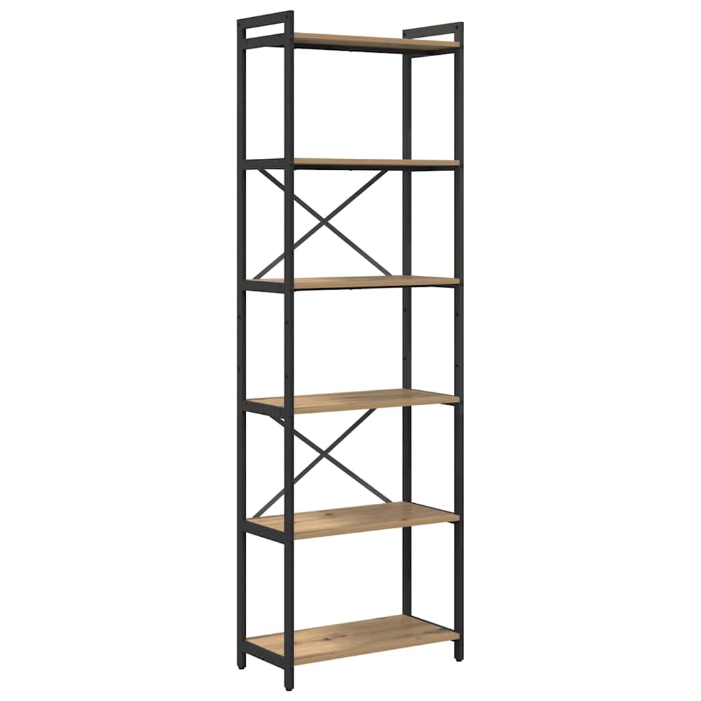 Bücherregal Artisan-Eiche 60 x 30 x 189,5 cm Holzwerkstoff