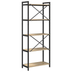Bücherregal Sonoma-Eiche 60 x 30 x 155 cm Holzwerkstoff