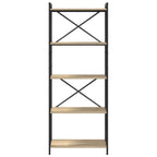 Bücherregal Sonoma-Eiche 60 x 30 x 155 cm Holzwerkstoff