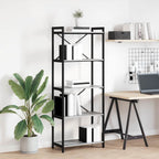 Bücherregal Grau Sonoma 60 x 30 x 155 cm Holzwerkstoff