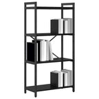 Bücherregal Schwarz Eichen-Optik 60 x 30 x 120 cm Holzwerkstoff